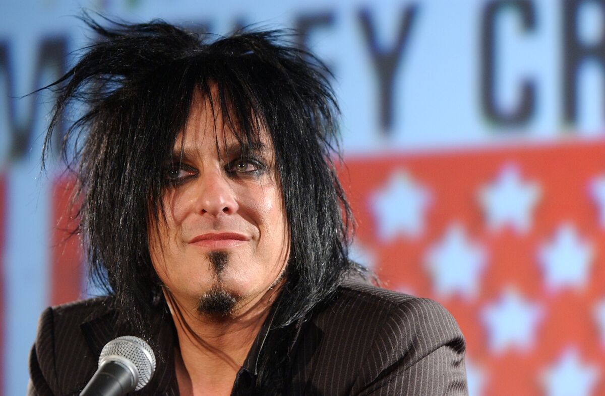 Motley Crue band member Nikki Sixx's graphic novel version of his autobiography "Heroin Diaries" will debut at Comic-Con in San Diego. (AP Photo/Rene Macura, File)