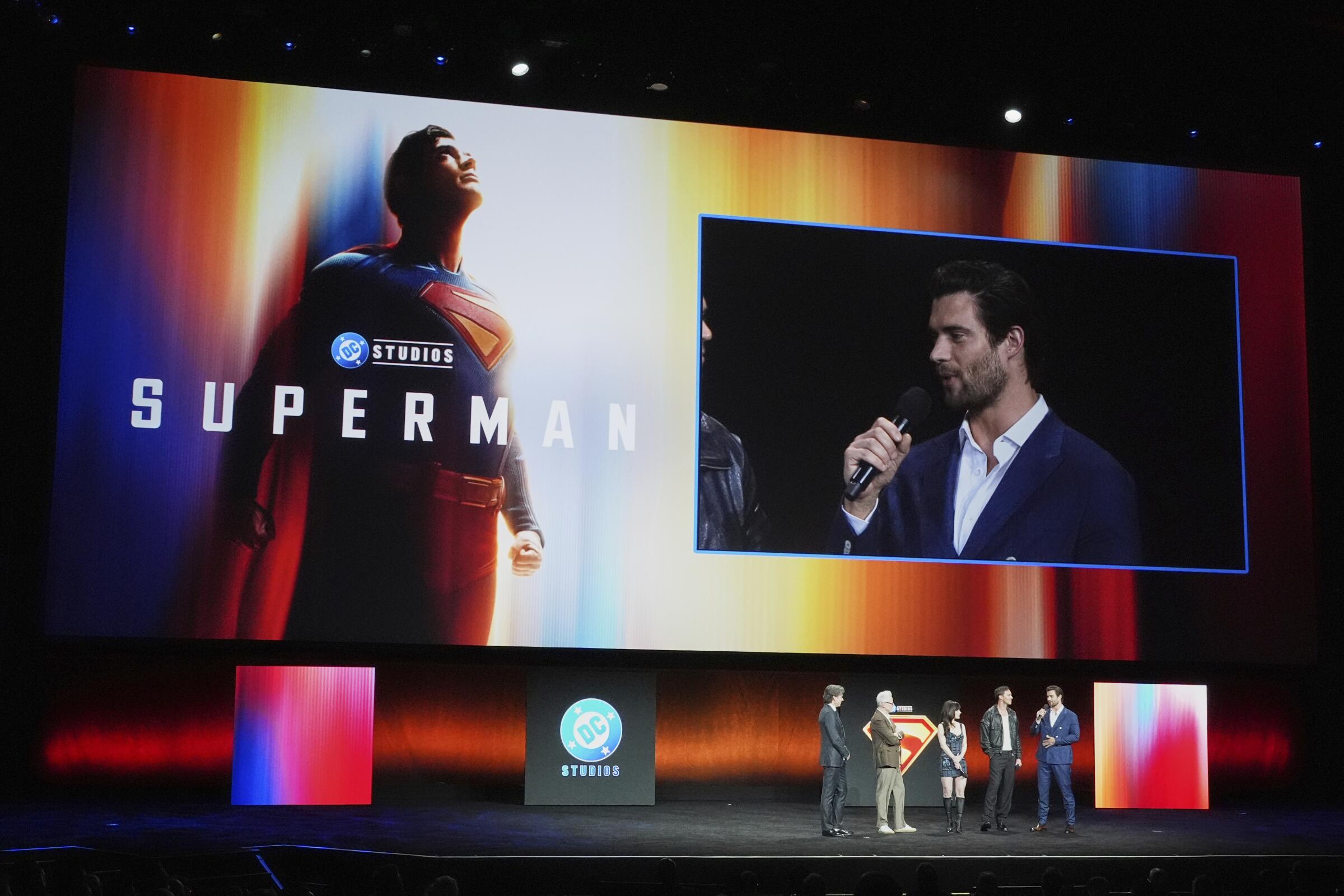 David Corenswet, estrella de la próxima película "Superman"