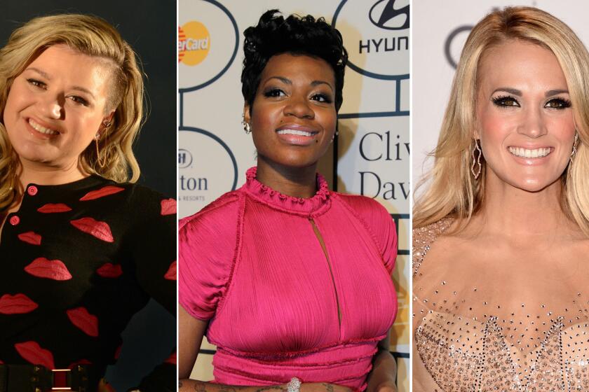 Former "American Idol" winners Kelly Clarkson, from left, Fantasia and Carrie Underwood are among the franchise's most successful alumni.