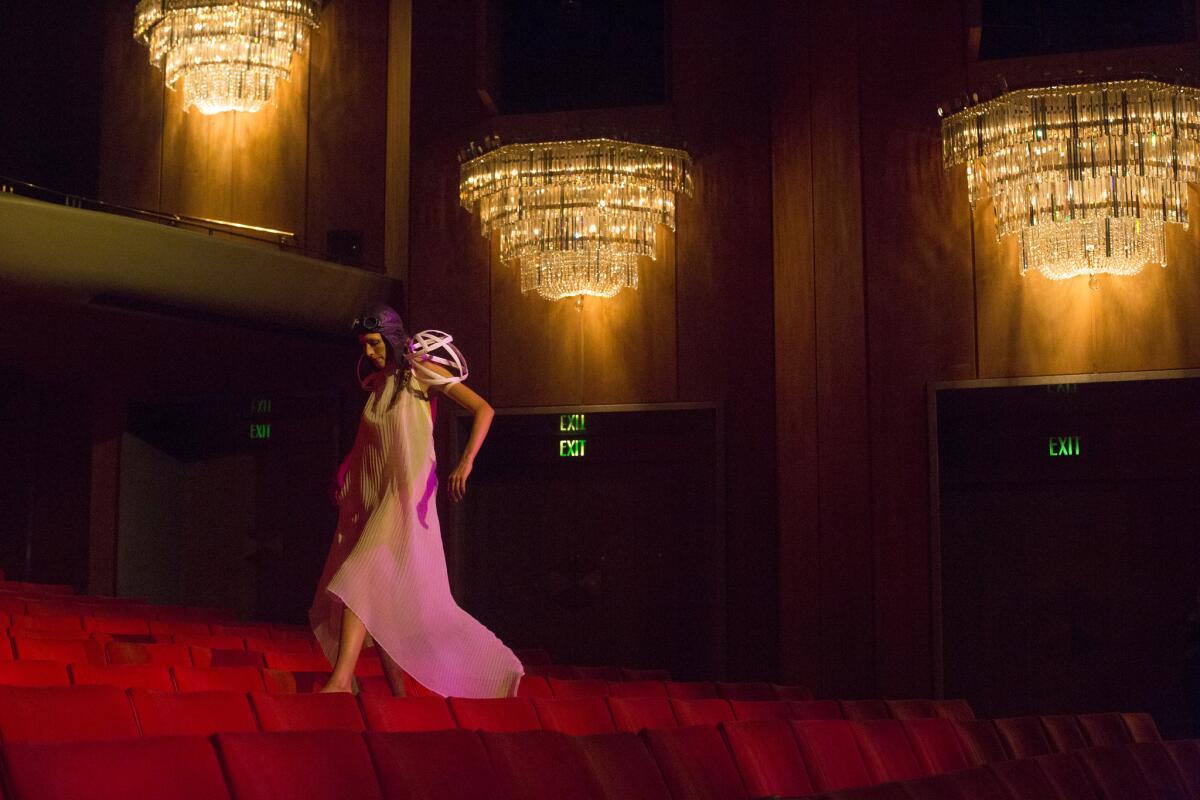 A performance by Invertigo Dance Theatre at the Dorothy Chandler Pavilion in August.