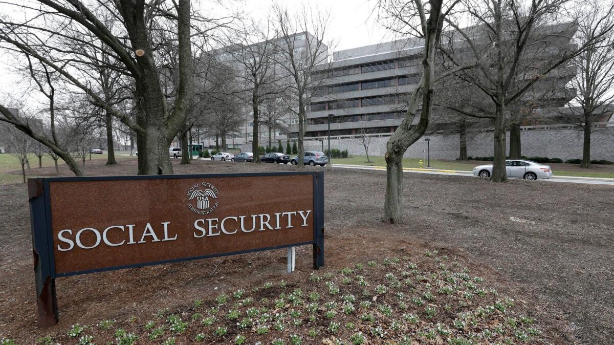 The Social Security Administration headquarters in Woodlawn, Md., in 2013. Social Security recipients and other retirees can expect another small increase in benefits in 2018.
