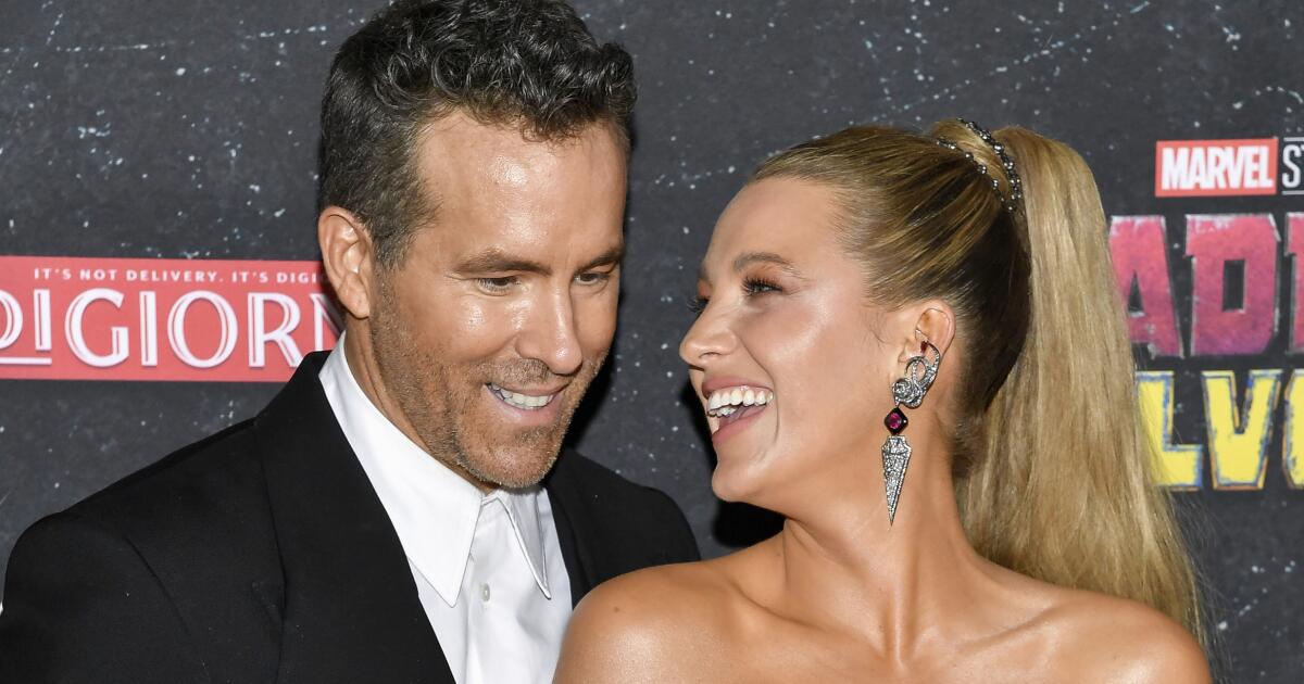 Ryan Reynolds reveals name of fourth child at ‘Deadpool & Wolverine’ premiere