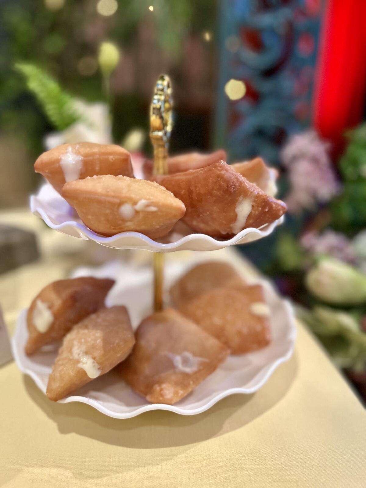 Tiana’s Palace will feature house-filled beignet.