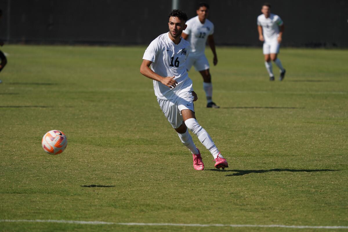 Stefano Brunetto had an impressive season at Cal State San Marcos.