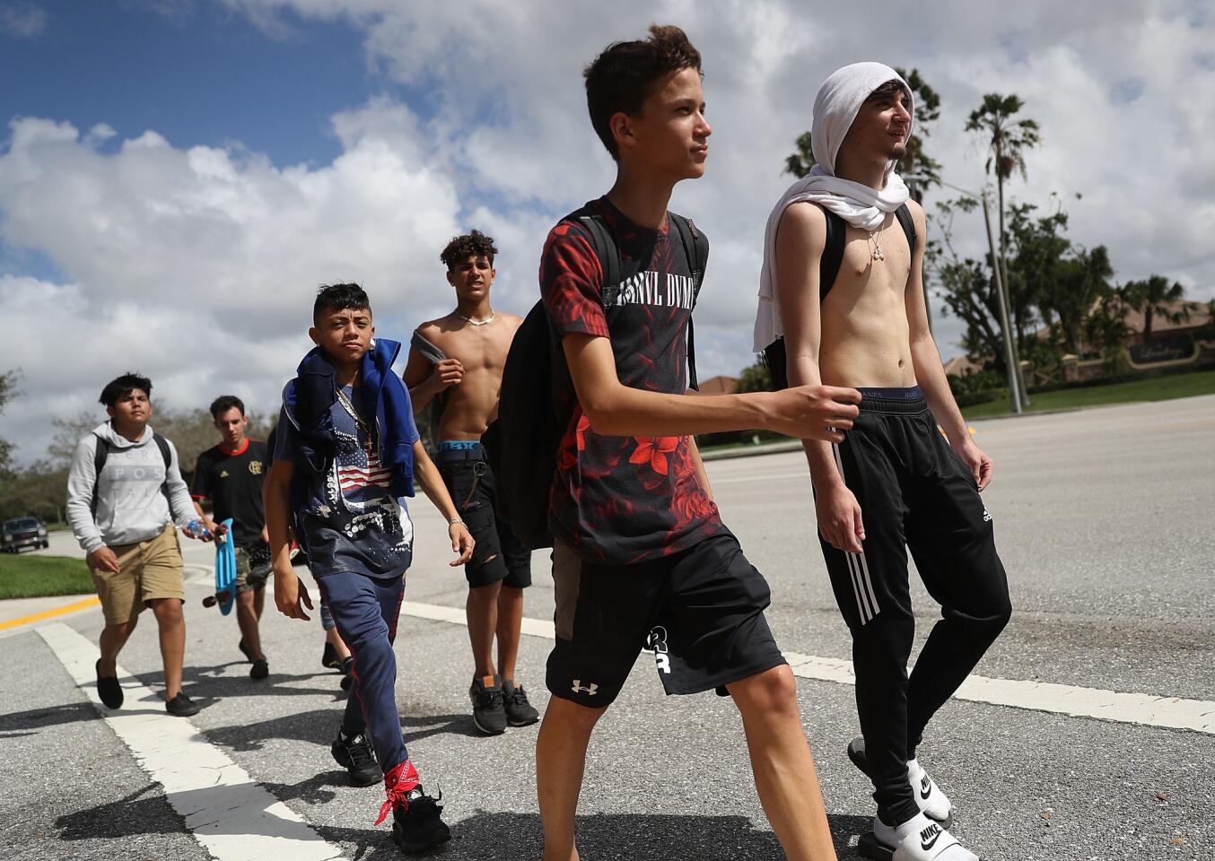 West Boca students walk 10 miles