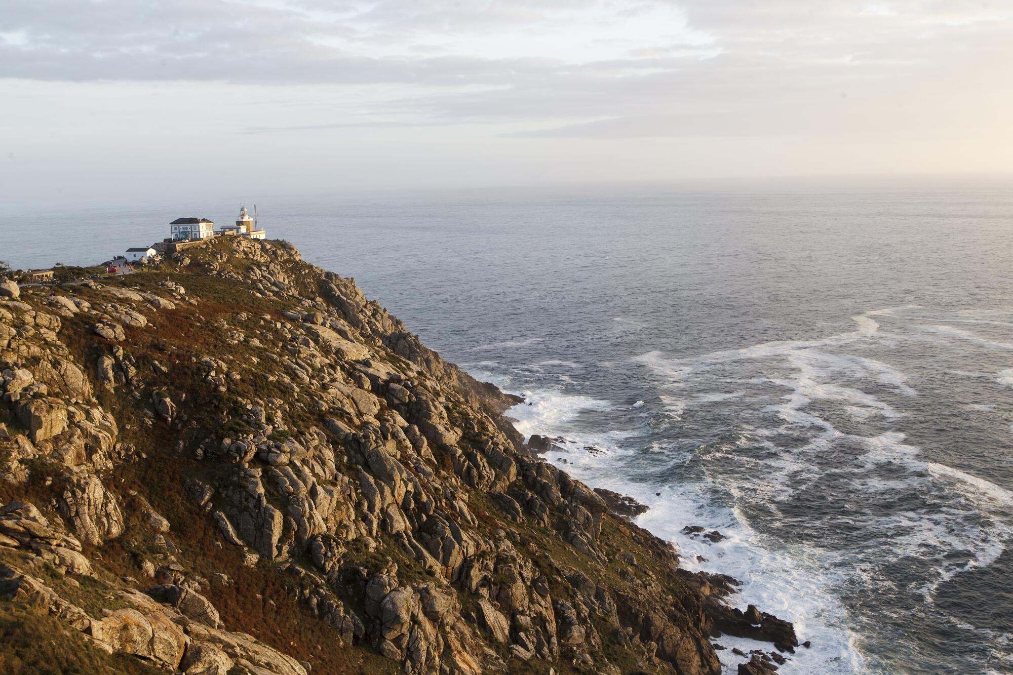 View of the Cape of Fisterra.