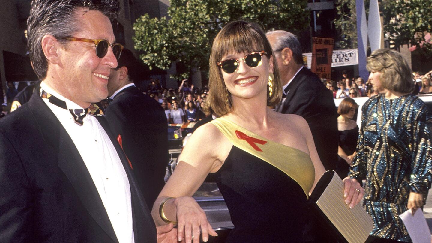Actress Jan Hooks attends the Primetime Emmy Awards on Aug. 25, 1991, at the Pasadena Civic Auditorium.