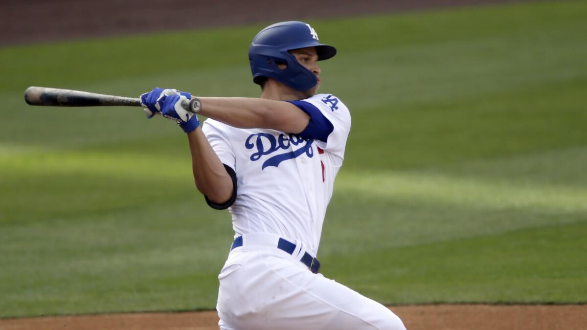 Corey Seager's elbow passes first test in a Dodgers 'B' game