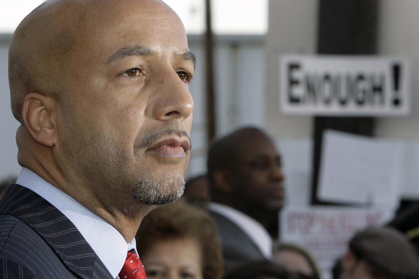 Former New Orleans May Ray Nagin, shown in 2007, reported to federal prison Monday.