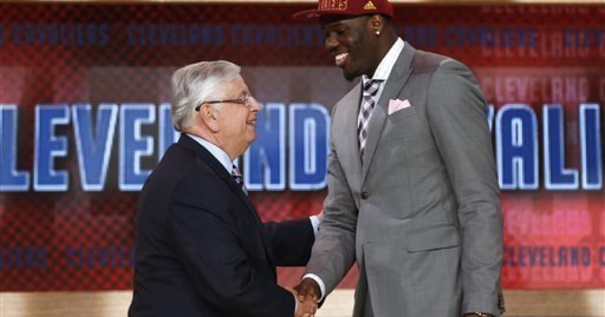 NBA Draft 2013: Cavaliers select Anthony Bennett with No. 1 pick - Los  Angeles Times