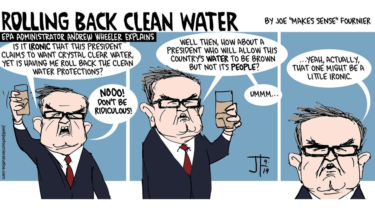 Rolling back clean water