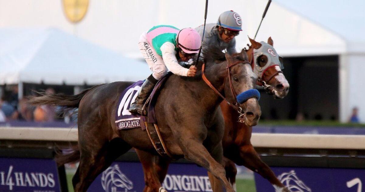 Breeders' Cup draw puts defending champion Arrogate in the No. 1 spot