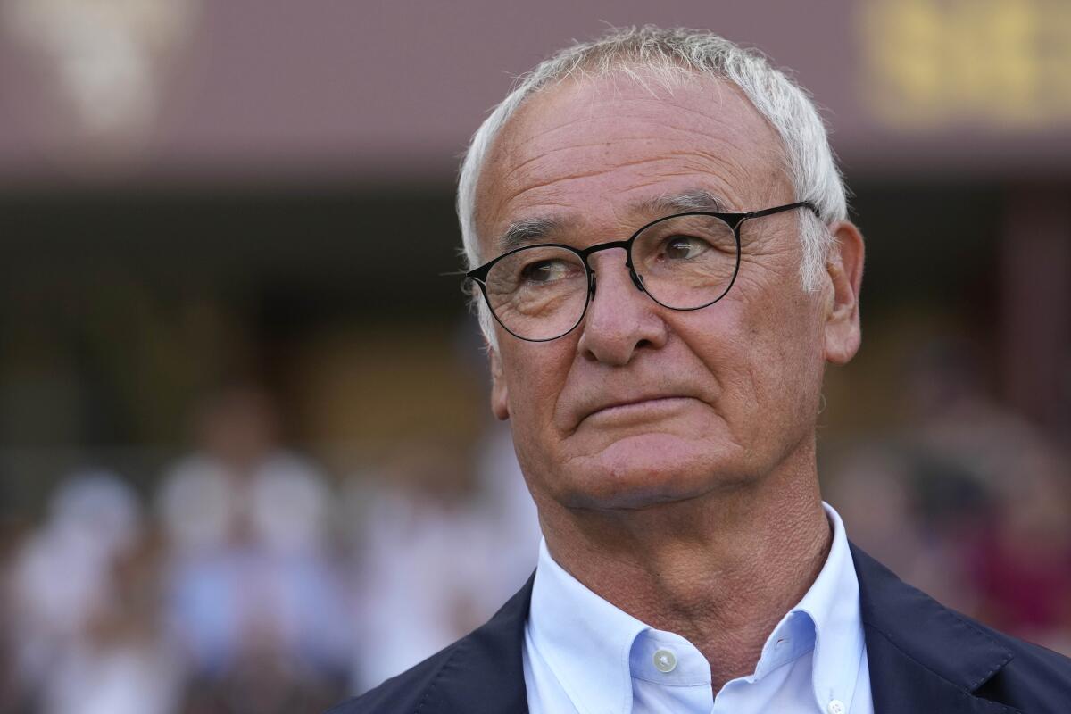 Cagliari earn draw at Torino in Claudio Ranieri's first game in