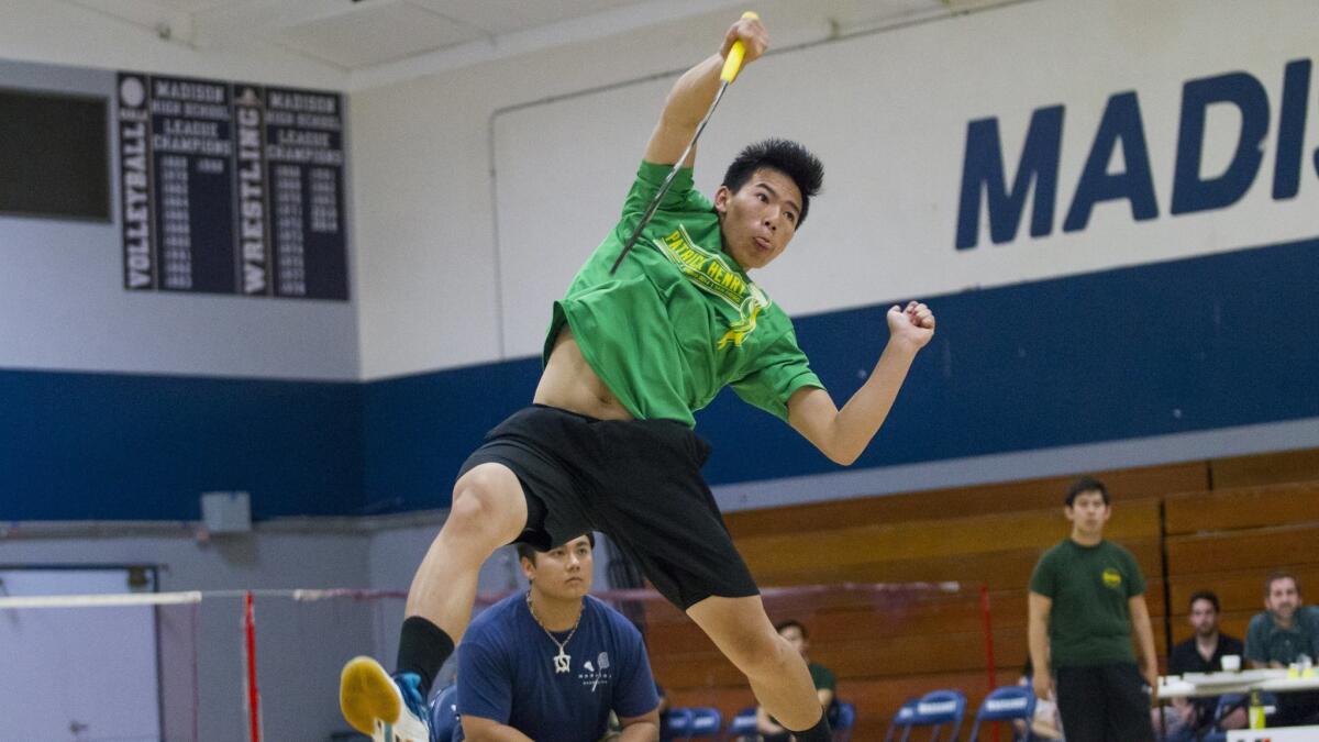 Patrick Henry clinches badminton team title - The San Diego Union-Tribune