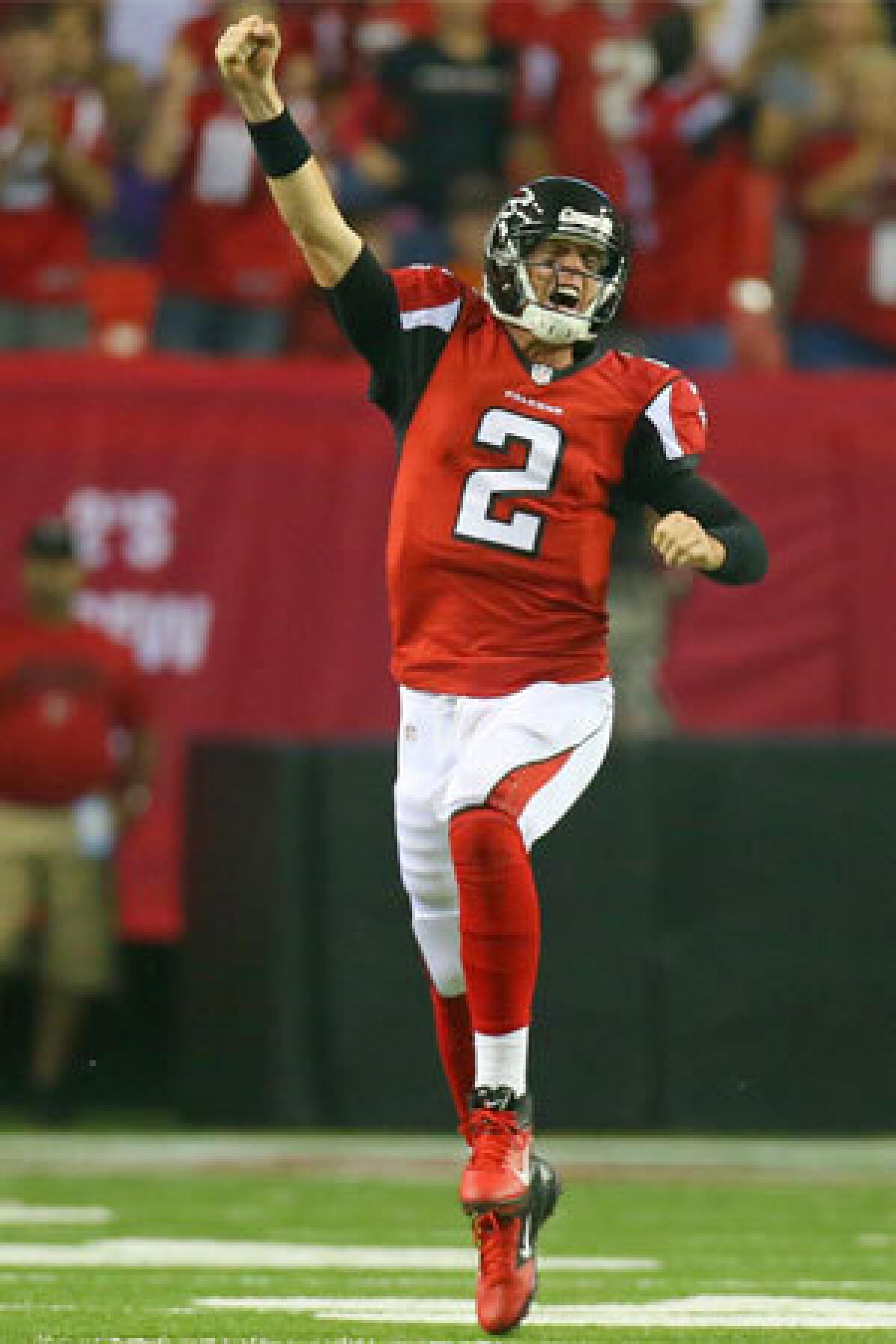 Quarterback Matt Ryan and the Atlanta Falcons are the only undefeated team in the NFL.