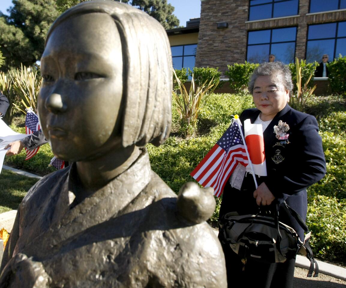 Japanese delegation requests removal, visits controversial Comfort Women statue