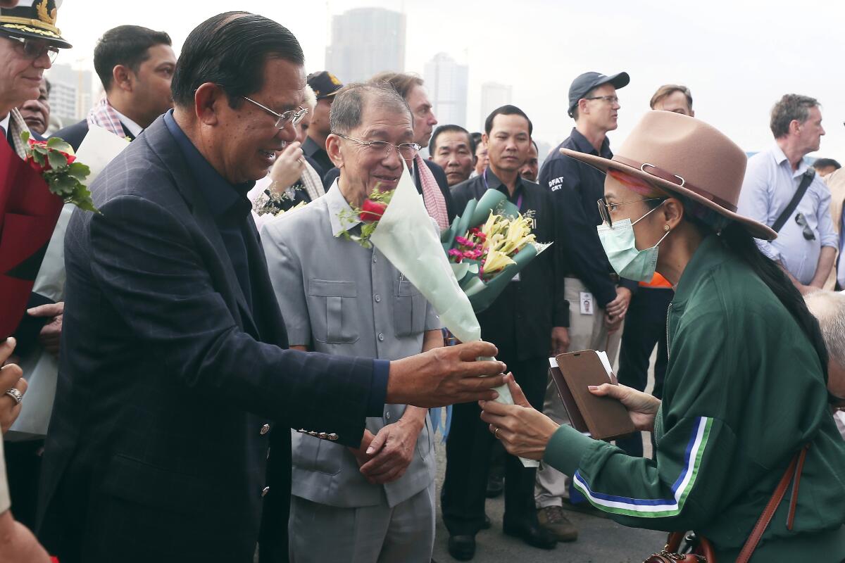 Cambodian Prime Minister Hun Sen 