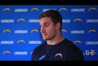 Joey Bosa at Chargers Park