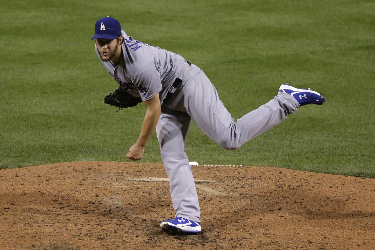 Dodgers ace Clayton Kershaw's lower-back stiffness has not improved since leaving Sunday's game at Pittsburgh.