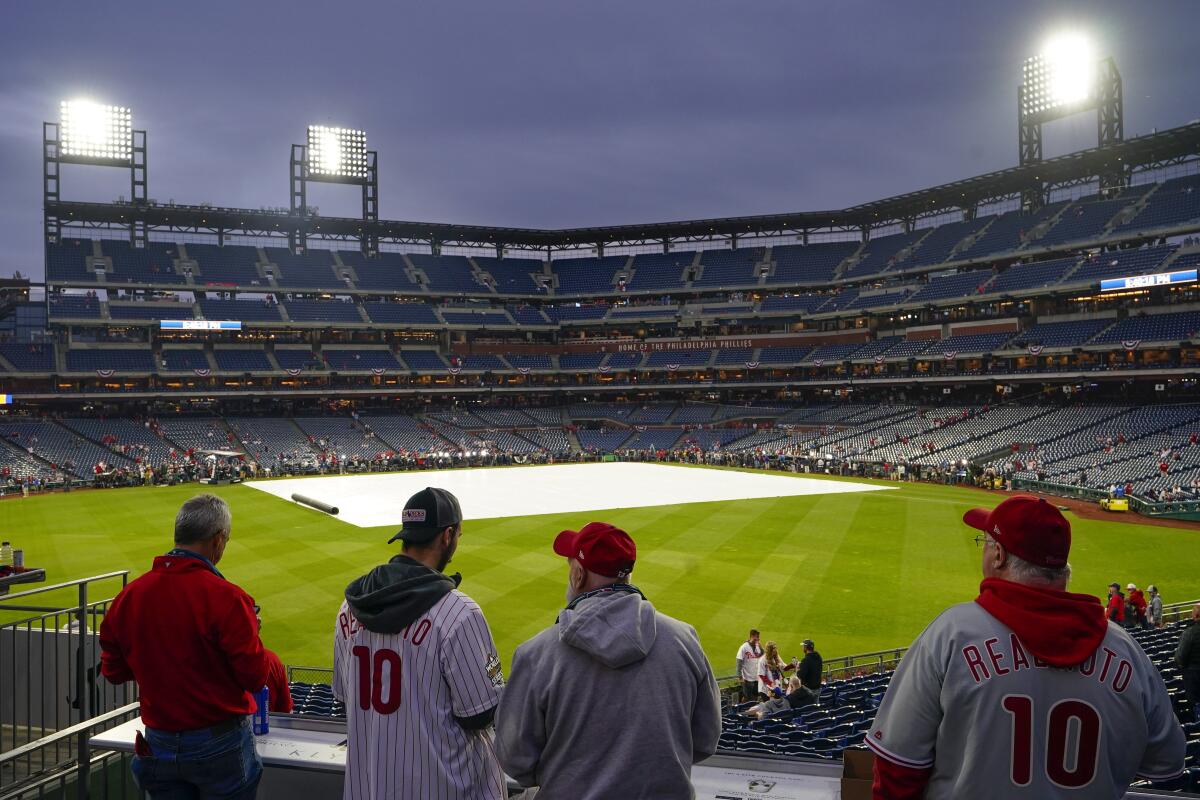 Posponen el partido entre Mets y Gigantes por el mal tiempo en