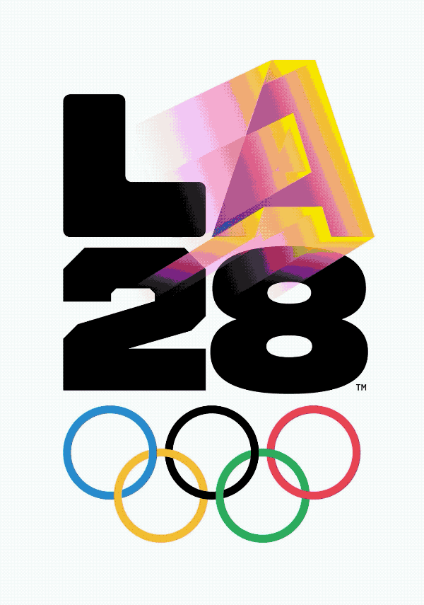 Así será el logo de los Juegos Olímpicos de Los Ángeles 2028 Los