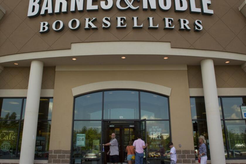 Barnes & Noble said preliminary reports indicate a disappointing holiday season.
