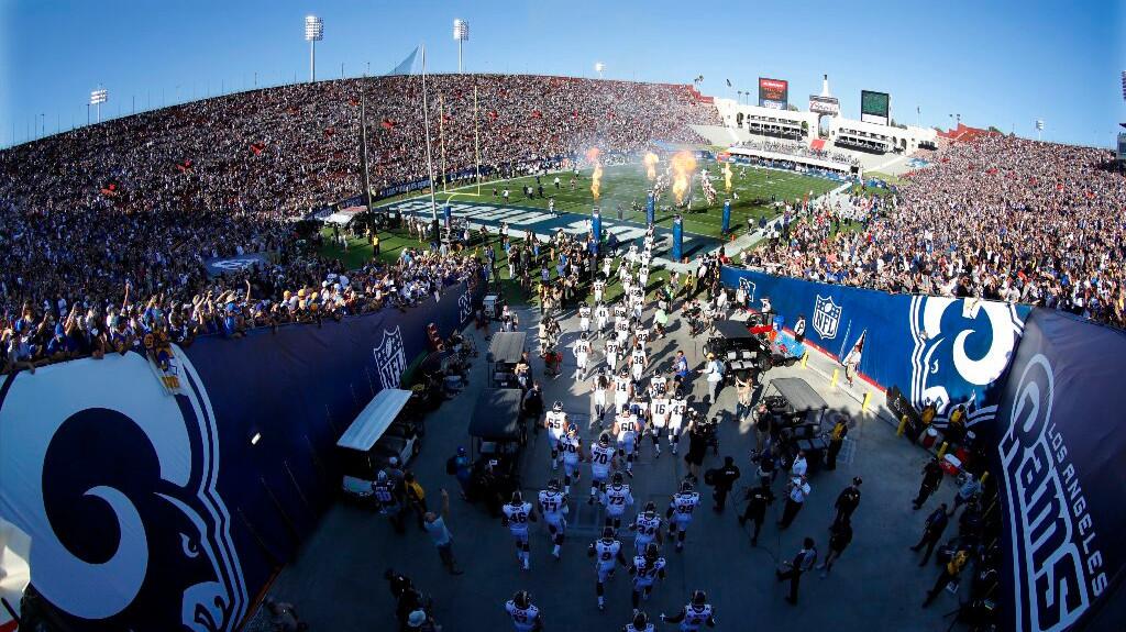 nfl on tv today los angeles