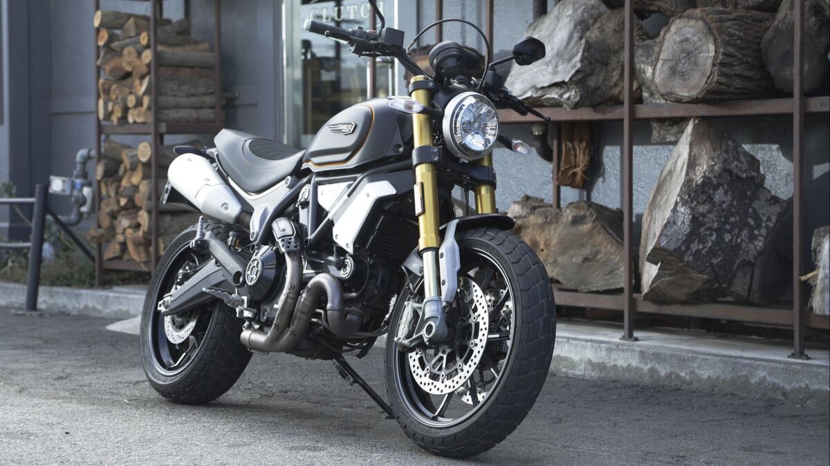 The Ducati Scrambler 1100 is the motorcycle company's newest offering.