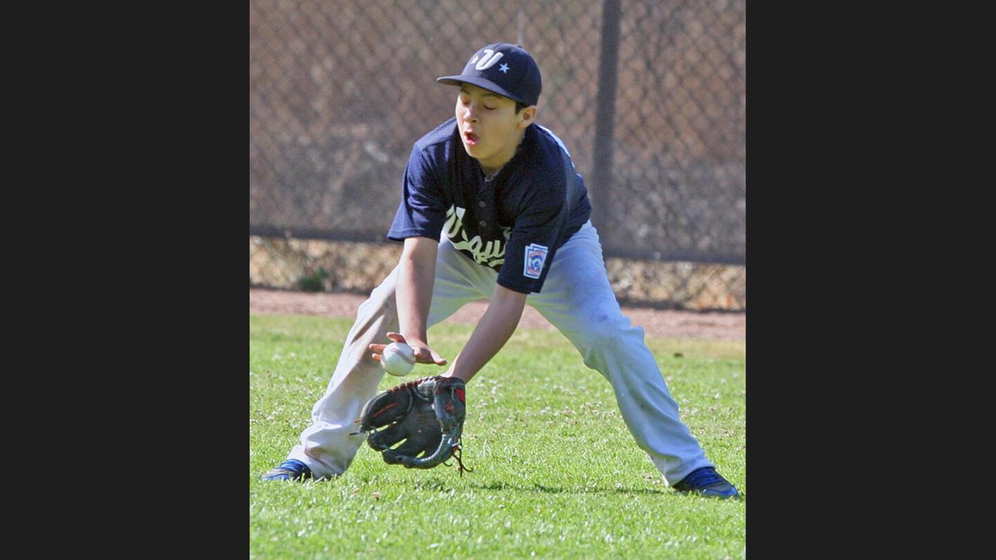 Photo Gallery: Crescenta Valley 11-year-old majors beats Vaqueros in District 16 Little League championship