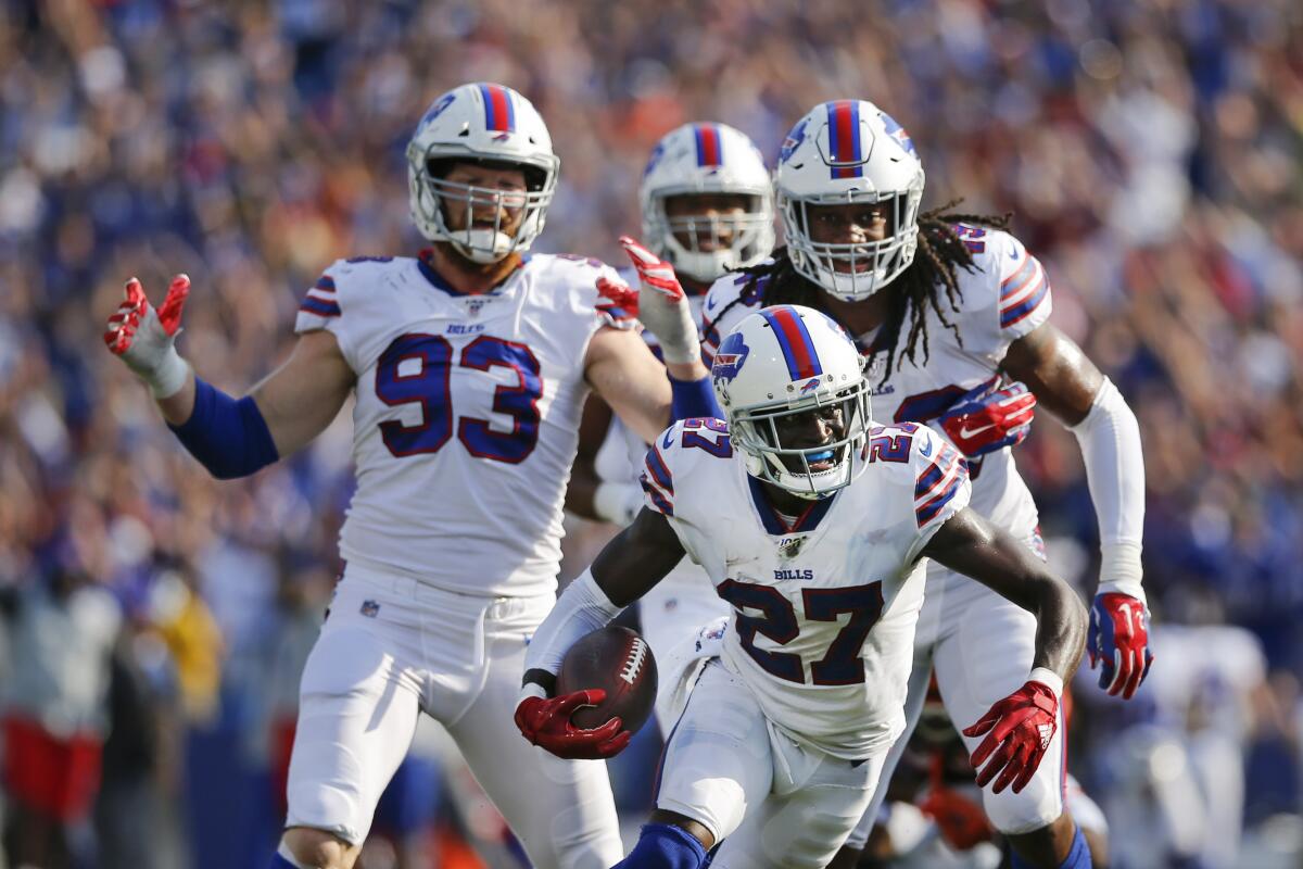 Bills stay unbeaten by rallying back to beat Bengals 21-17 - The San Diego  Union-Tribune