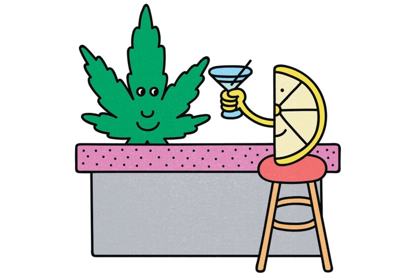 Erewhon CBD lemonade