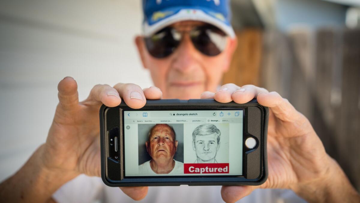 Pat Monno, 83, had his pistol stolen from his house during a break-in by the Visalia Ransacker, officials said. Police said the weapon was then used by the gunman to fatally shoot Claude Snelling, a local journalism professor.