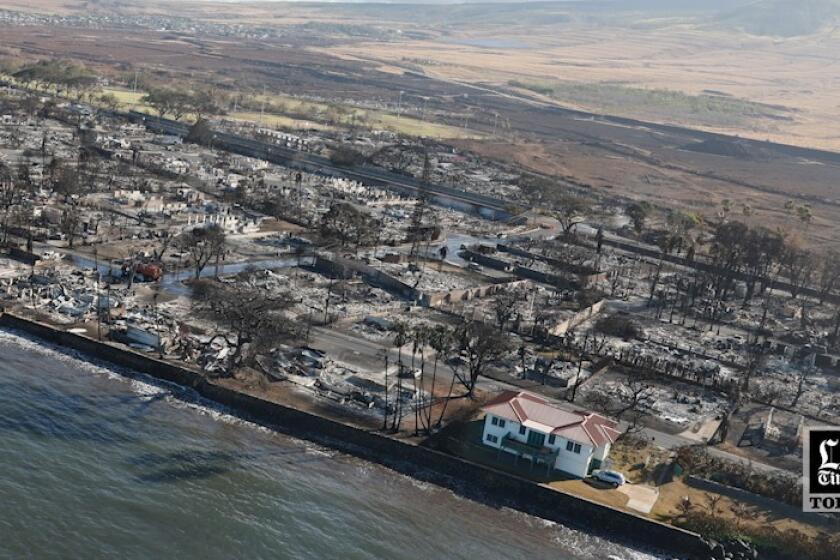 LA Times Today: Photographs show Maui devastated by deadly wildfire
