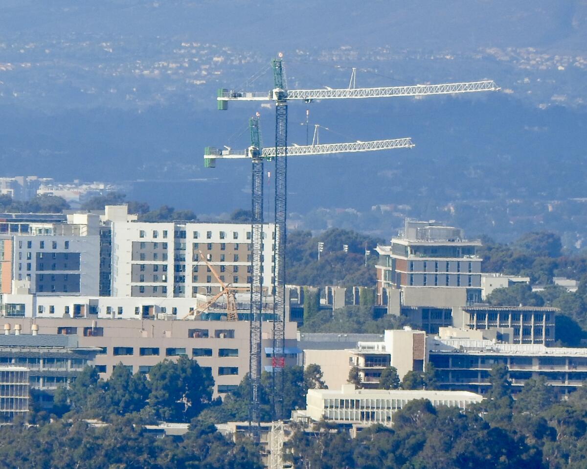UCSD is constructing a 2,000 bed complex at southwest corner of campus.