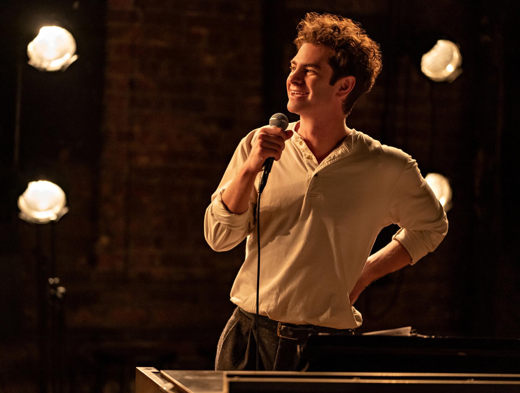 Andrew Garfield in “Tick, Tick ... Boom!”