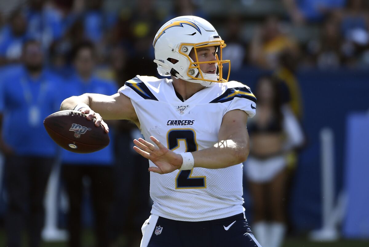 Chargers third-string quarterback Easton Stick isn't quite sure what role he will have one, two or five years from now, but he's doing his best to be prepared for it.