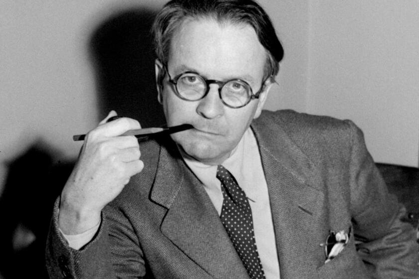FILE - This 1946 file photo shows mystery novelist and screenwriter Raymond Chandler. “Advice to a Secretary,” a rarely seen sketch published this week in the spring issue of the literary quarterly The Strand, is a wry set of instructions for his assistant in the 1950s, Juanita Messick. (AP Photo, File)