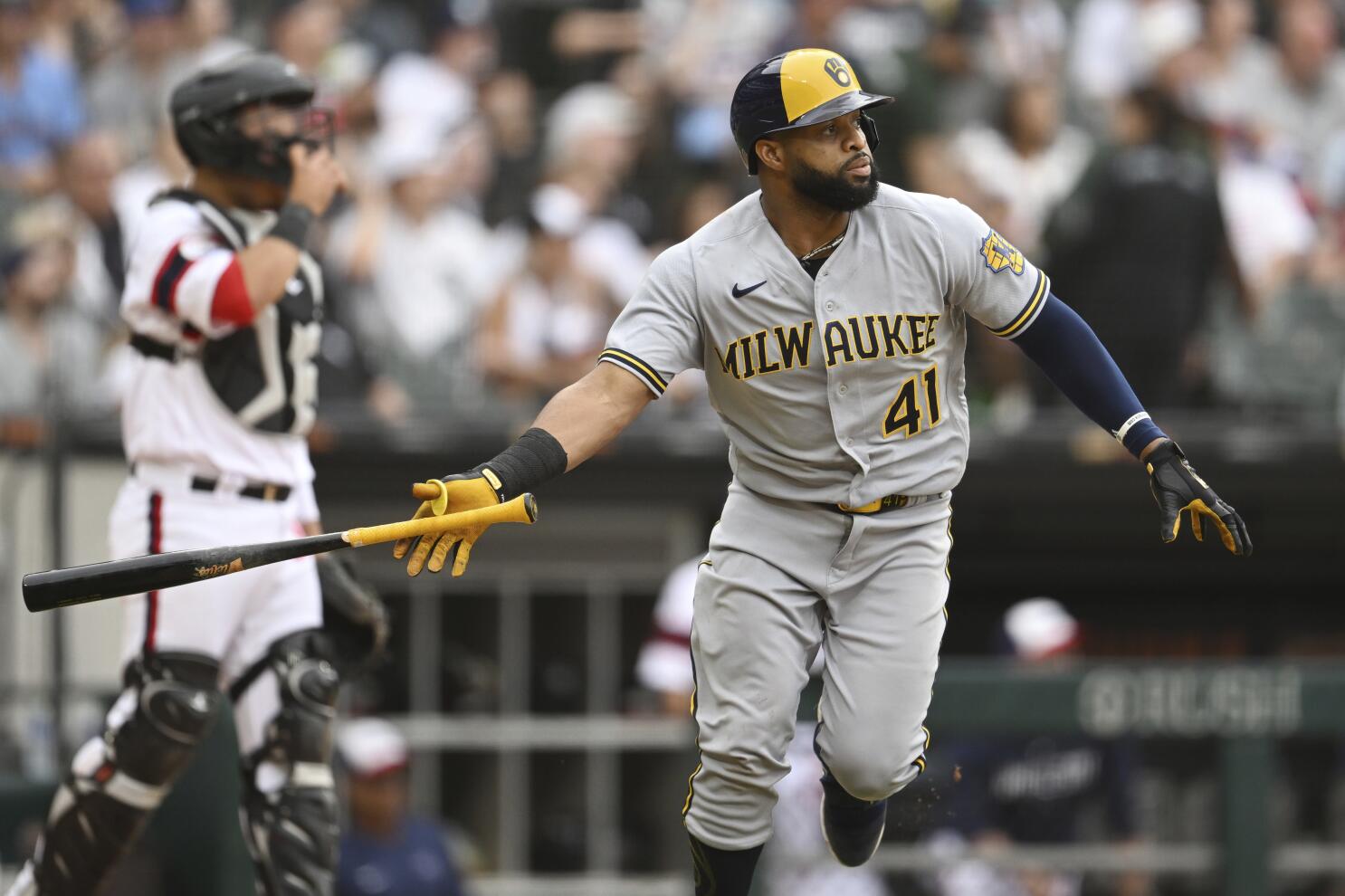 Brewers: Tagged for eight homers in two days