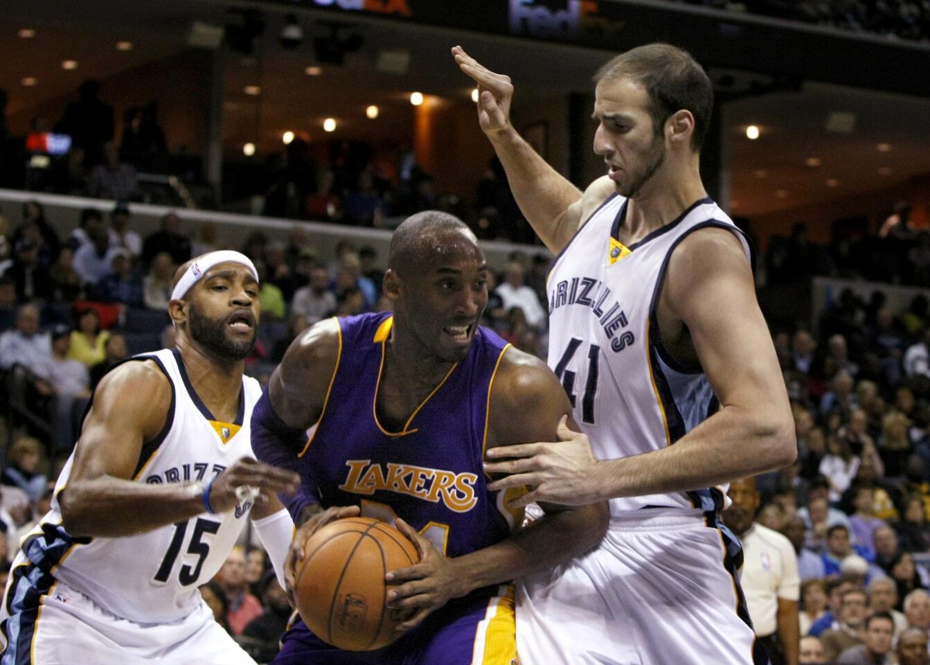 Kosta Koufos, Kobe Bryant