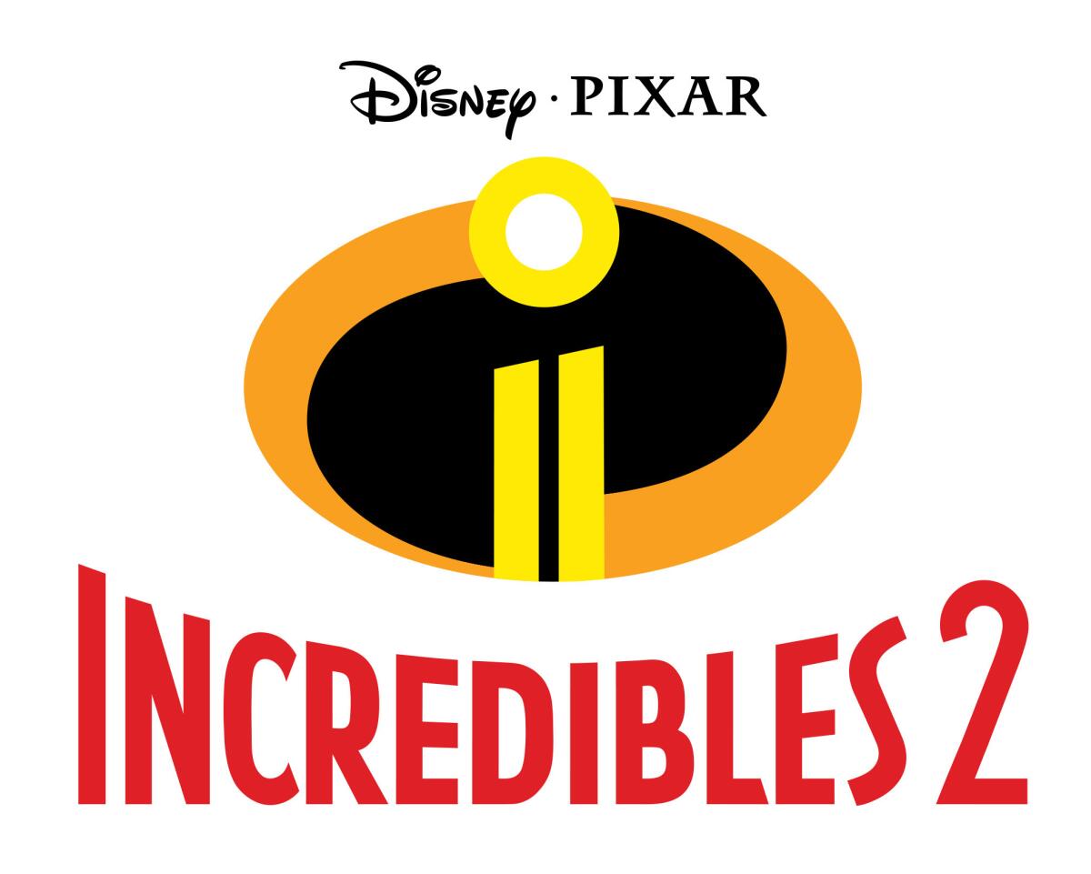 The logo for "The Incredibles 2." (Pixar)