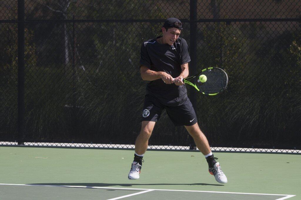 Sage Hill vs. San Marcos Boys' Tennis