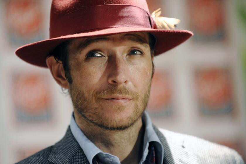 Scott Weiland, former frontman for the Stone Temple Pilots, is shown in 2008. The rocker was found dead Thursday while on tour with his new band, the Wildabouts, in Minnesota.