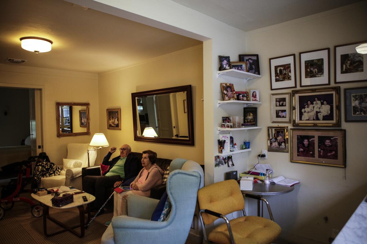 Anne and Rocci Lombard enjoy their cottage.