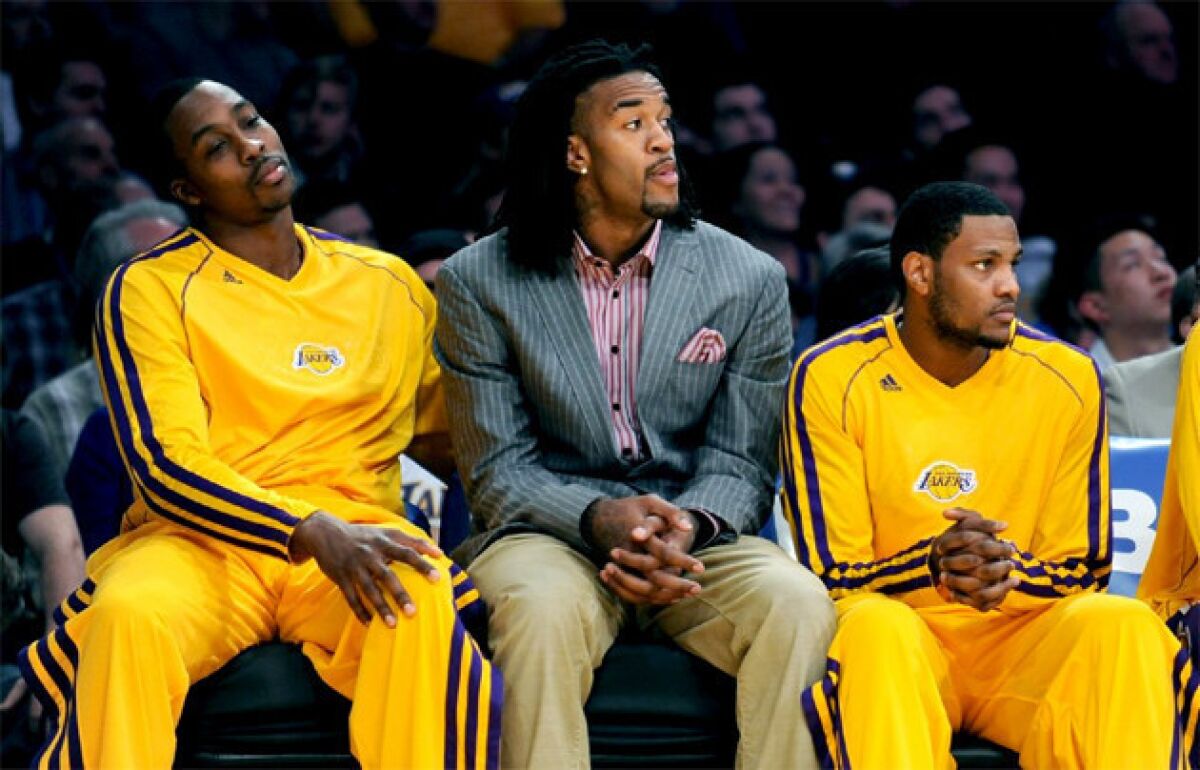 The Lakers have requested a disabled player exemption for Jordan Hill, center, who will miss the remainder of the season after hip surgery.