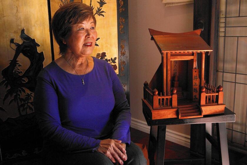 Nancy Oda, who was born in an internment camp, fought to block the auction of historic items.