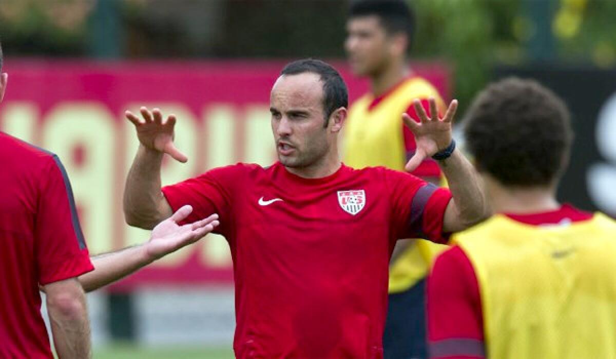 Galaxy star Landon Donovan doesn't know what his role on the U.S. national team will be or even if he'll start during the FIFA World Cup in Brazil this summer.