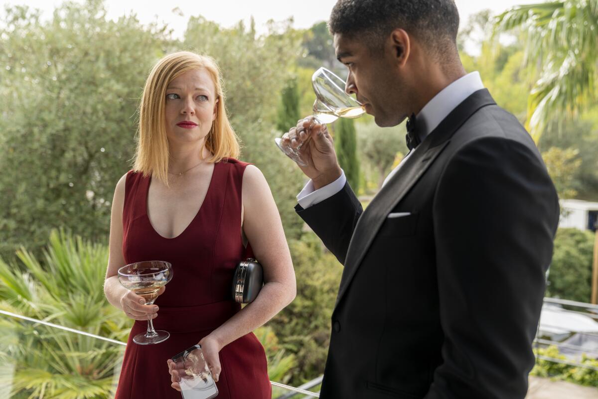 Kingsley Ben-Adir shares the pilot episode of AMC's "Soulmates" with Sarah Snook.