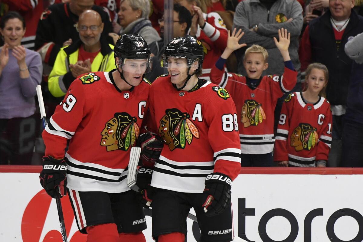 Blackhawks open camp and are excited about where they're headed