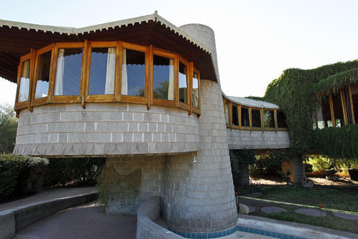 A house in Phoenix designed by Frank Lloyd Wright will go back on the market at the previously listed $2.4 million price.