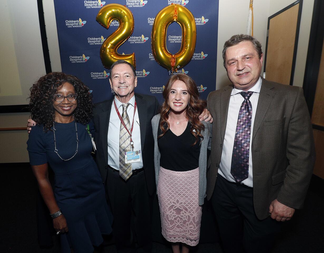 Photo Gallery: 20 year anniversary of first liver transplant at Children's Hospital Los Angeles